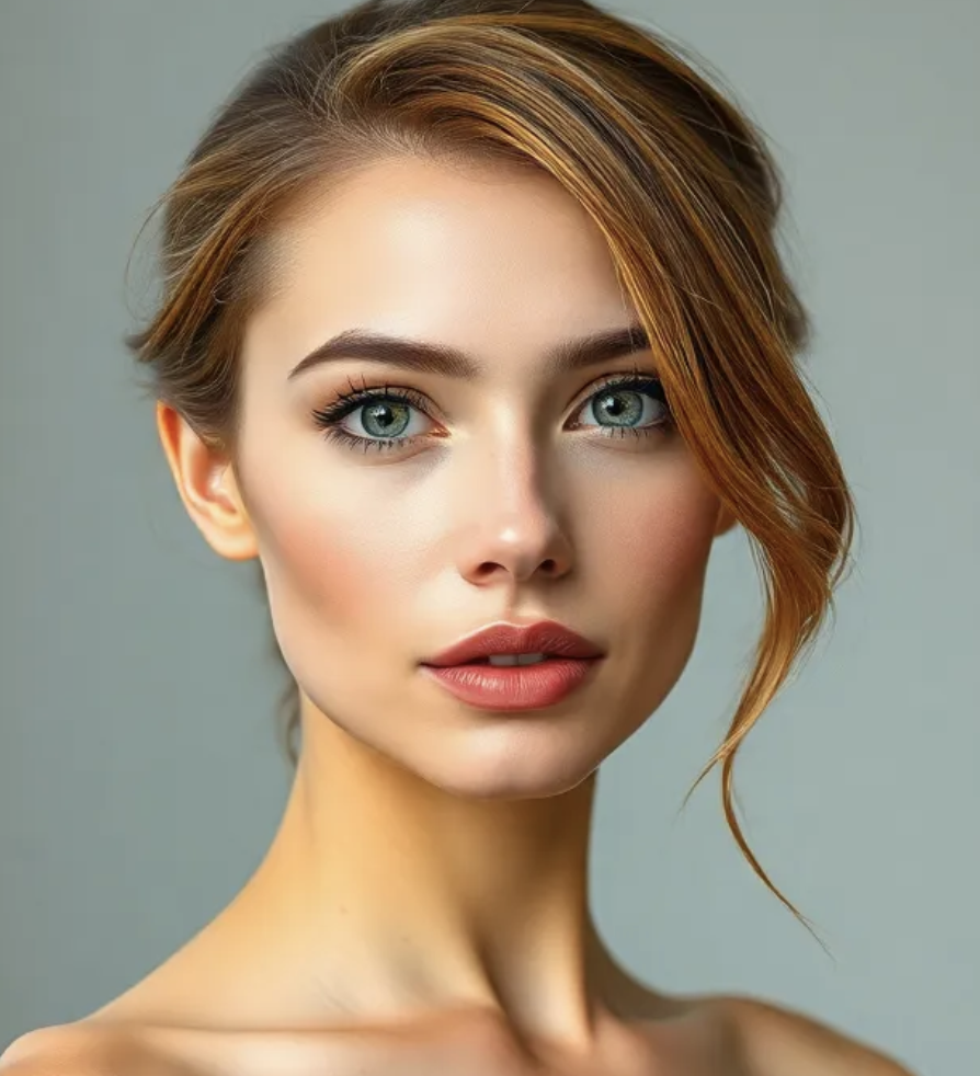Auburn hair